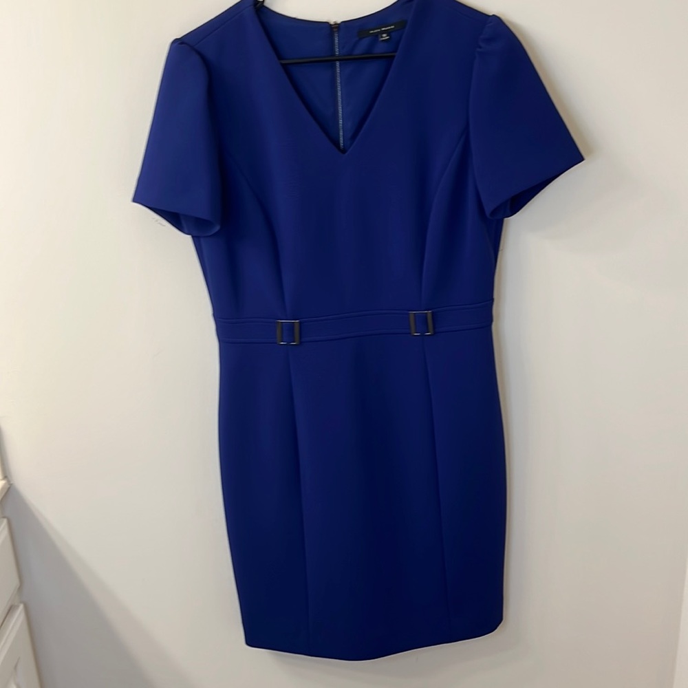 Blue Alex Marie midi dress